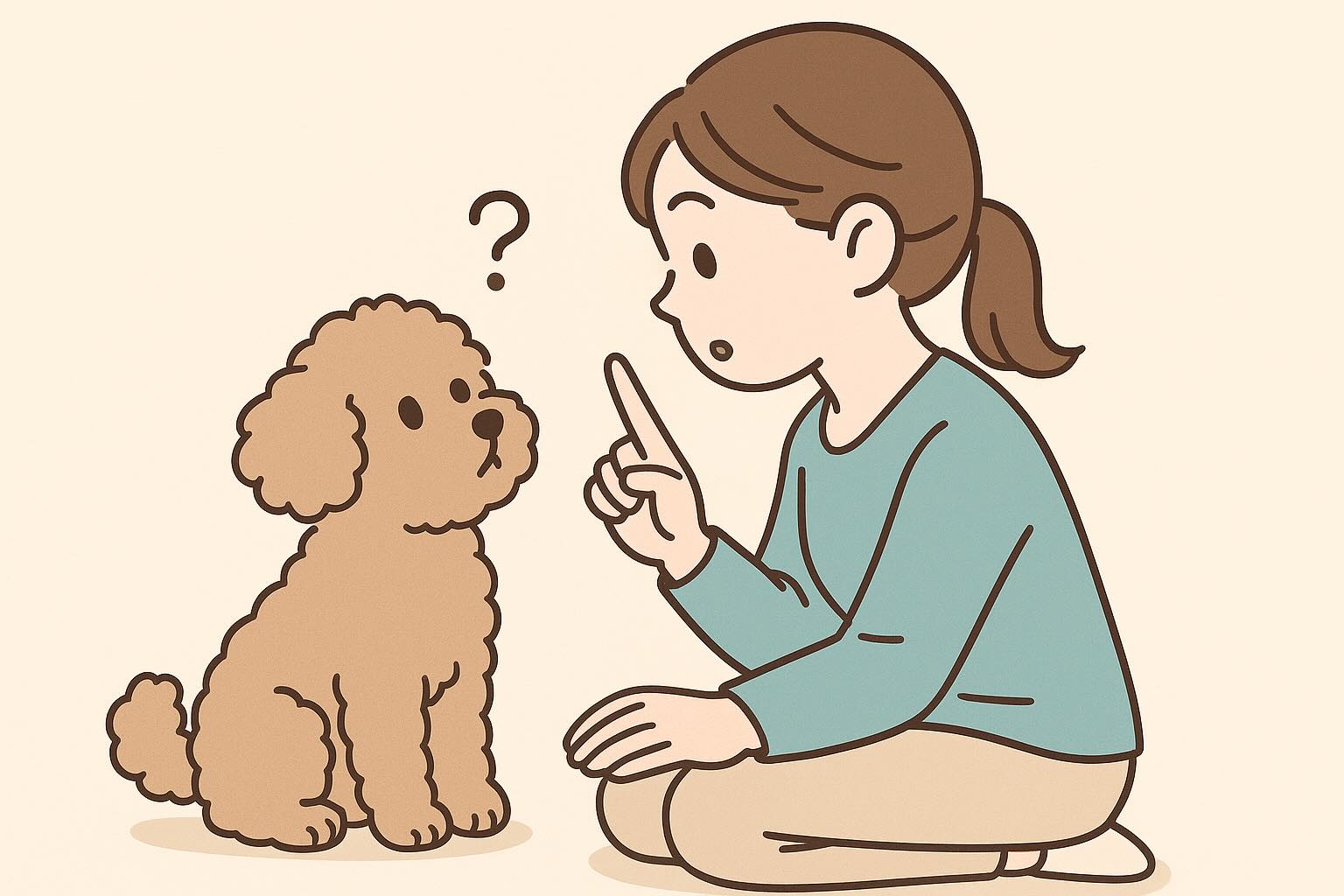 実録：我が家のトイプードルが噛むようになったときの対処法