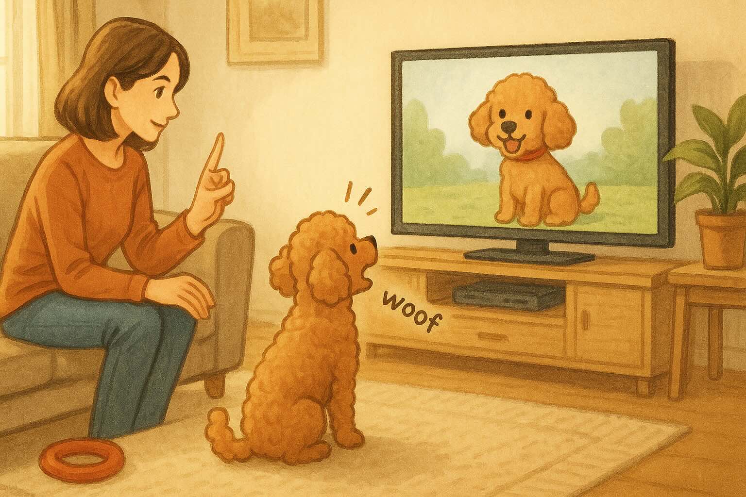 しつけの基本：まずは「テレビに吠える理由」を見極めよう