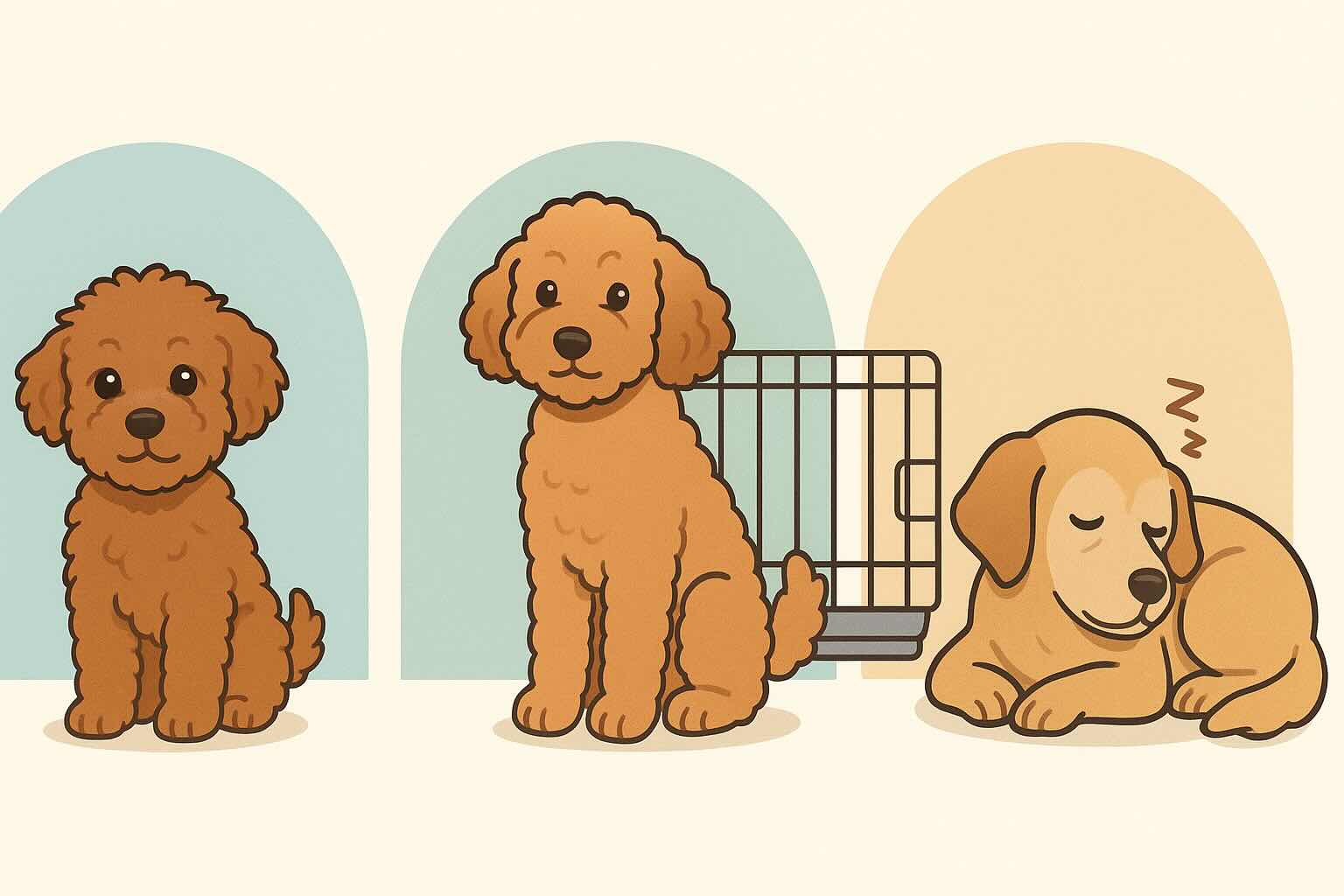 子犬・成犬・高齢犬で違う！ケージ活用のポイント
