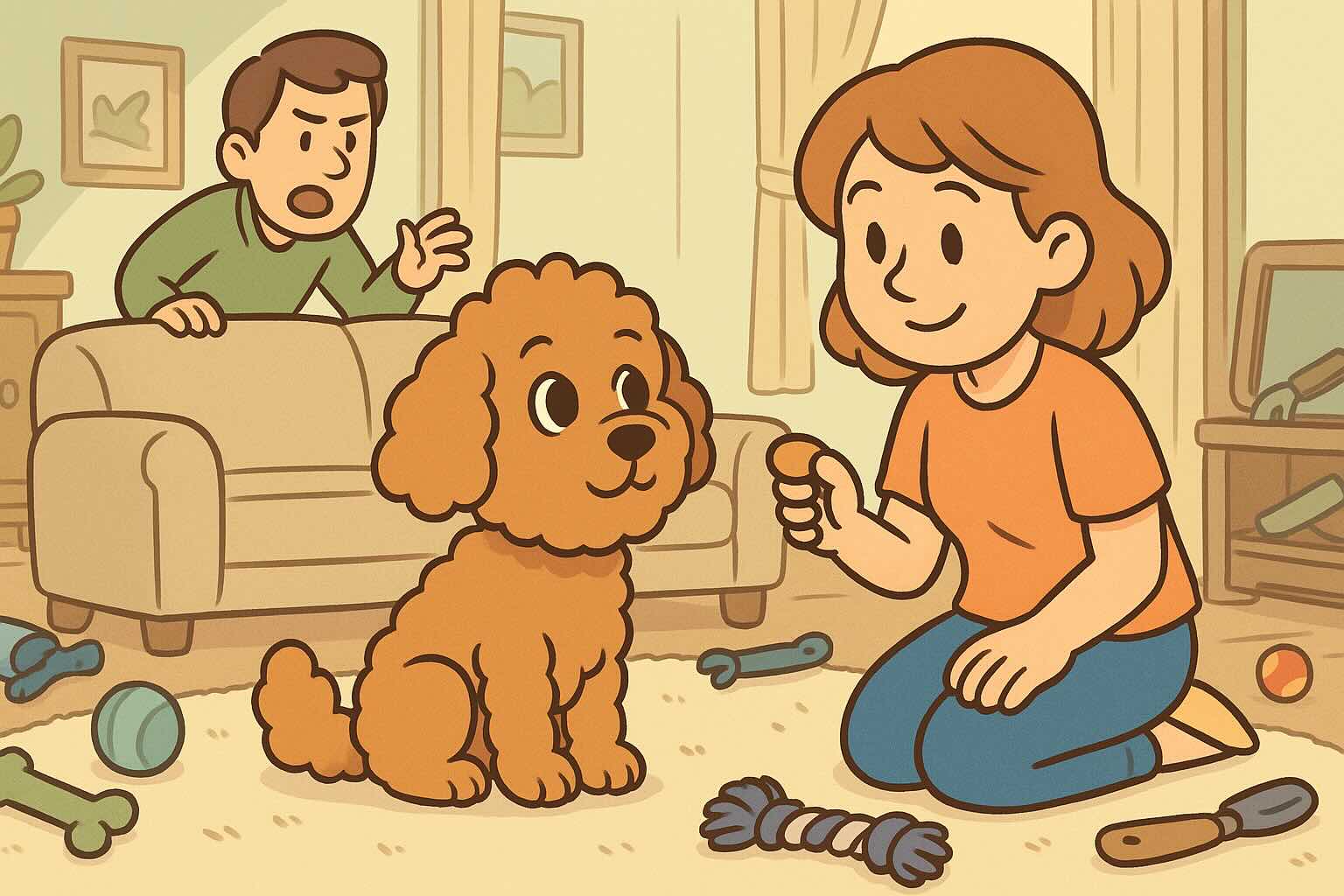 犬の名前の教え方でありがちな失敗例とその対策