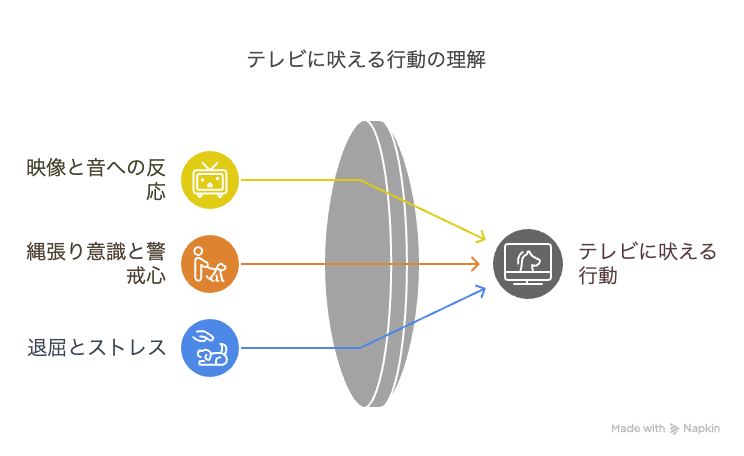 なぜトイプードルはテレビに吠えるの？