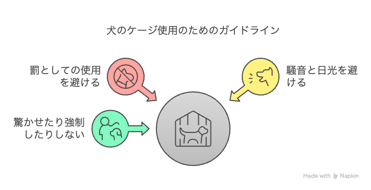 ケージ使用でやってはいけないNG行動
