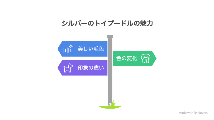 トイプードルのシルバー色の魅力とは？