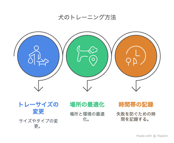 トイプードルがトイレで「はみ出す」時の具体的な解決策