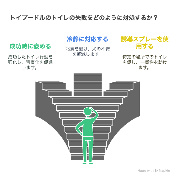トイプードルのトイレ失敗を改善するしつけのコツ