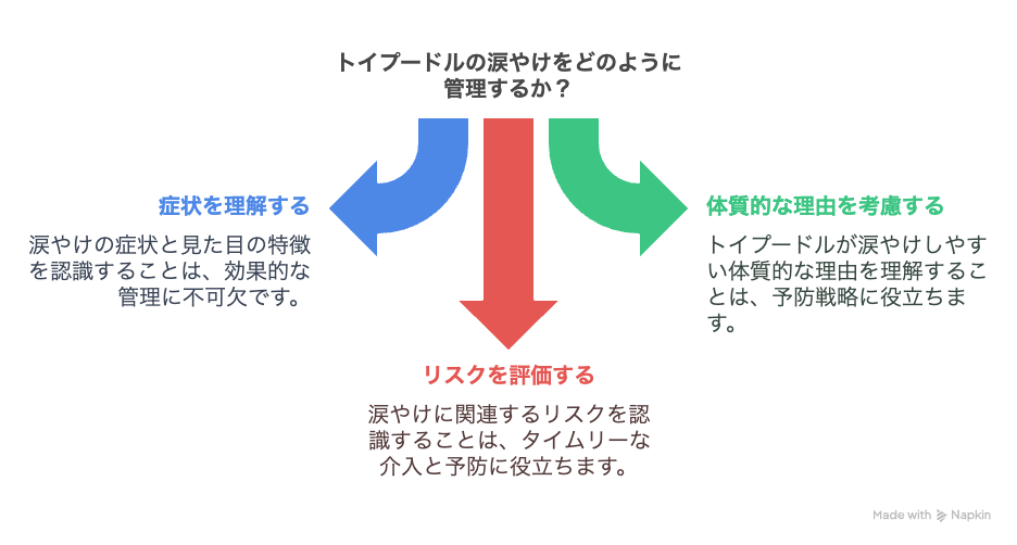 涙やけとは？トイプードルに多い理由