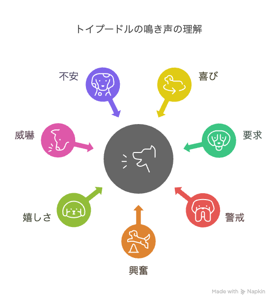 そもそもトイプードルの鳴き声にはどんな意味があるの？