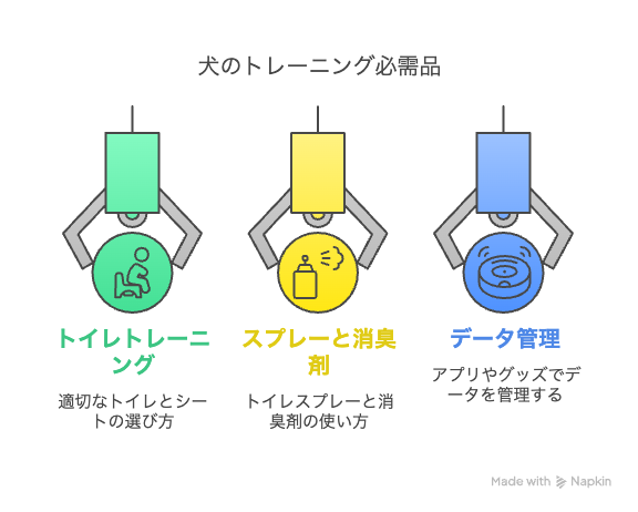 トイプードルのトイレ管理に役立つ便利グッズ